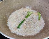 A picture of step 4 of Corn fried rice.