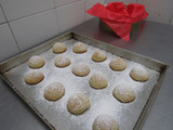 Galletas de naranja con semillas de amapola