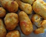 A picture of step 2 of Garlic honey taro masti.