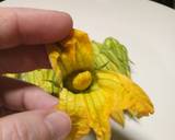 Deep fried pumpkin flowers recipe step 1 photo