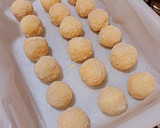Foto del paso 4 de la receta: Bolitas fritas de provolone con mermelada de piquillos