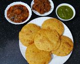 उड़द दाल की बेड़मी पूरी(Urad daal ki Bedami poori recipe in Hindi) रेसिपी चरण 6 फोटो