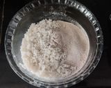 A picture of step 2 of Finger millet, Flattened rice cheela.