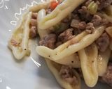 Foto del passaggio 3 della ricetta Cortecce cremose con carne macinata