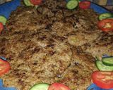 A picture of step 3 of Keema ki tikki.