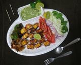 A picture of step 7 of Grilled Paneer Tikka.