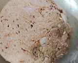 A picture of step 3 of Masala ragi roti.