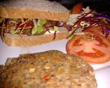 Foto del paso 9 de la receta: Hamburguesa de lentejas, arroz y avena