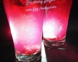 A picture of step 6 of BLUSHING GINGER ROSE FIZZ/MARGARITA#5ing.
