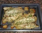 Foto del paso 3 de la receta: Lubina al horno fácil
