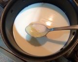 Hình bước làm 2 của món FLAN PHÔ MAI