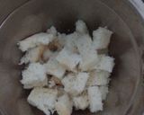 A picture of step 3 of Caramel bread pudding.