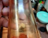 A picture of step 2 of Aloo ka achar.