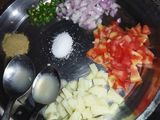 Peanut masala papad chat