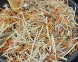 A picture of step 1 of Vegetarian Spring Rolls.