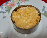 Foto del paso 5 de la receta: Huevos revueltos con fritada de pimientos y jamón