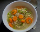 A picture of step 6 of Chicken Soup.