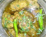 A picture of step 5 of Muglai beef with gravy.
