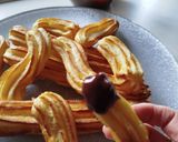 A picture of step 4 of Air Fryer Churros.