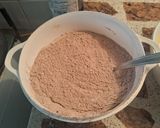 Foto del paso 4 de la receta: Torta de chocolate rellena de doble cremas