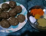 A picture of step 5 of Beef Kofta Curry.