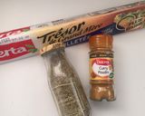 Une image de l'étape 1 de Bâtonnets feuilletés au curry et romarin.