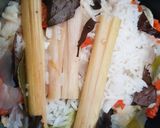 Foto langkah ke 5 dari resep Nasi Liwet Magic Com.