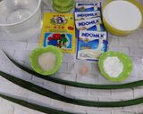 Foto langkah ke 1 dari resep 19. Puding daun pandan.
