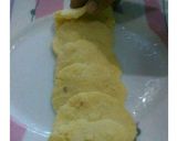A picture of step 7 of Gram flour cookies in rose shape.