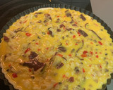 Foto del paso 5 de la receta: Quiche de coliflor, cecina y queso de cabra