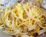 Une image de l'étape 5 de 💚 Tagliatelles sautées aux asperges blanches (plat végétarien).