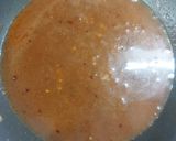 A picture of step 2 of Paneer chili.