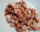 Foto del paso 1 de la receta: Pasta con espárragos, setas y panceta sin gluten