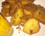 A picture of step 5 of Fried Sweet Potato with egg.