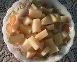 A picture of step 5 of Thatera wale chhole /sukhi matar wale chole 😊😊😊.