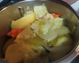 Foto del paso 4 de la receta: Crema de calabacín y quesitos