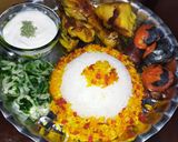 عکس مرحله 4 از دستور زرشک پلو با مرغ بریانی 😋