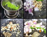 A picture of step 2 of Shahi Matar Paneer In White Gravy.