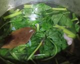 Foto langkah ke 6 dari resep Sayur bayam ceker ayam.