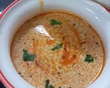 A picture of step 2 of Dahi tadka.