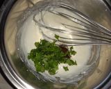 A picture of step 3 of Cucumber raita.