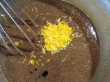 Budín de naranja