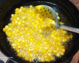 A picture of step 4 of Crispy and tangi sweet corn chat.