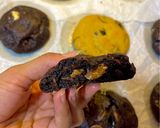 صورة لخطوة 4 من وصفة كوكيز نيويورك دبل تشوكلت (بحشو الشوكلت سبريد) 🍪