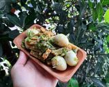 Foto langkah ke 4 dari resep Telur Puyuh Tempe Sambal Ijo.