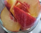 Foto del paso 2 de la receta: Duraznos de estación en kombucha 🍑 🍷