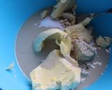 A picture of step 1 of HALVA BISCUITS SOAKED IN SYRUP:.