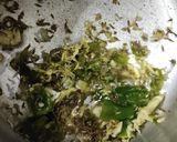 A picture of step 2 of Aloo tinda masala.