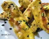 Foto del paso 5 de la receta: Pollo con salsa de cacahuete, cúrcuma y curry