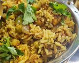 A picture of step 3 of Veg Dum biryani.